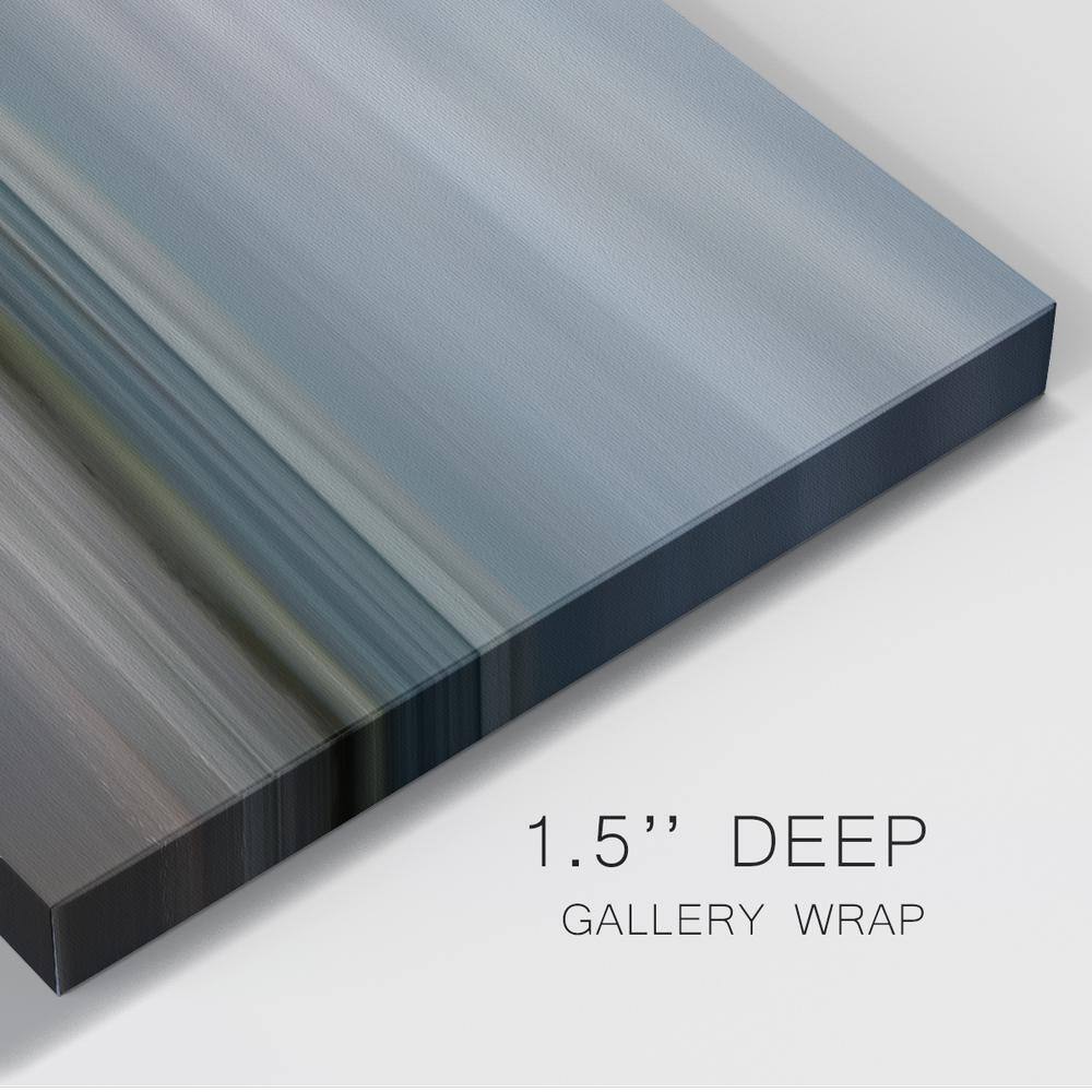 Setting Sun Abstract Landscape Canvas Wall Art, 8" x 12"