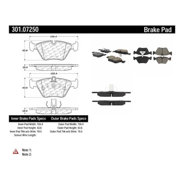 Centric Parts Disc Brake Pad Set