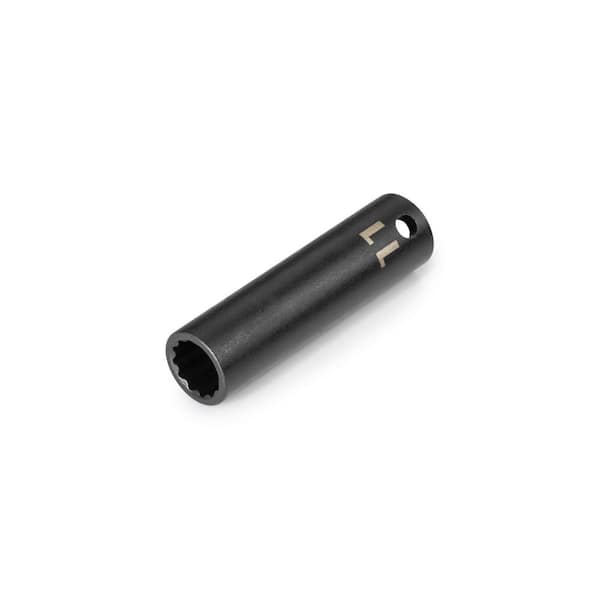 TEKTON 3/8 in. Drive x 11 mm Deep 12-Point Impact Socket