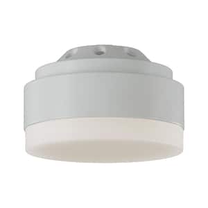 Aspen Matte White Ceiling Fan LED Light Kit