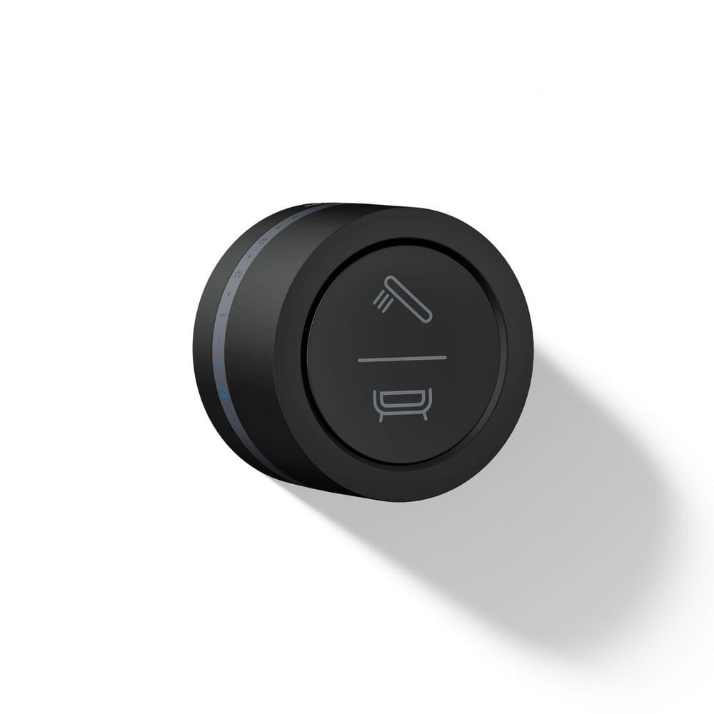 DTV Mode Wall-mount bath/shower digital interface in Matte Black