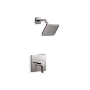 Parallel Rite-Temp Single Handle Shower Trim Kit With Lever Handle 2.5 GPM in Vibrant Titanium