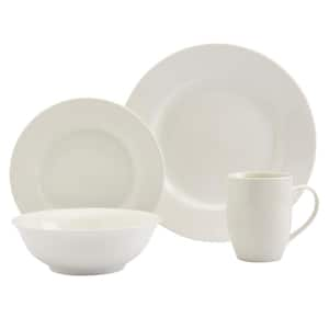 Sven 16-Piece White Dinnerware Set (Service for 4)