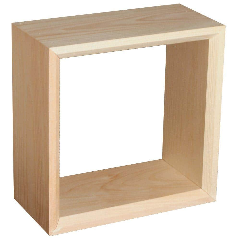 Crates & Pallet 10 in. Black Steel Shelf Bracket for Wood Shelving 69102 -  The Home Depot