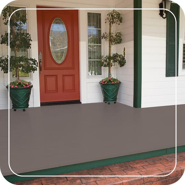 1 gal. #MS-89 Folkstone Low-Lustre Enamel Interior/Exterior Porch and Patio Floor Paint