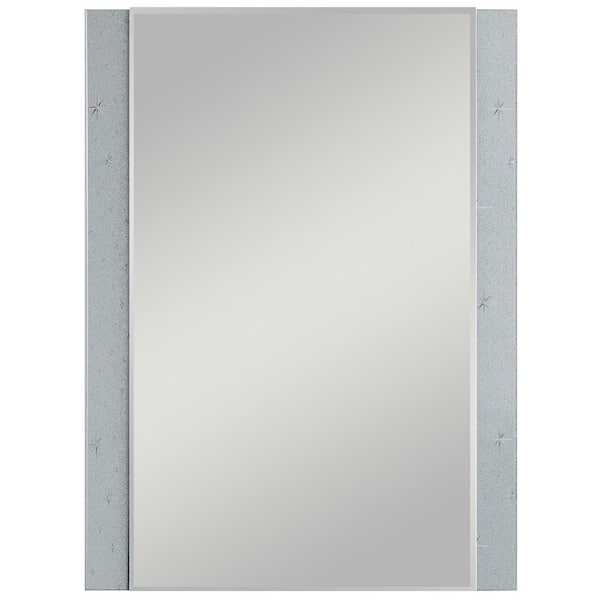 Decor Wonderland 24 In W X 32 In H Frameless Rectangular Beveled Edge Bathroom Vanity Mirror 7193