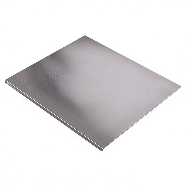 11.8 in. x 15.7 in. 304 Stainless Steel Cutting Board for Kitchen, Double-Sided Use for Raw and Cooked Food