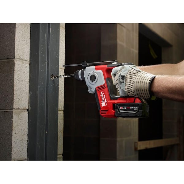 Milwaukee M18 18-Volt Lithium-Ion Cordless 5/8 in. SDS-Plus Rotary 