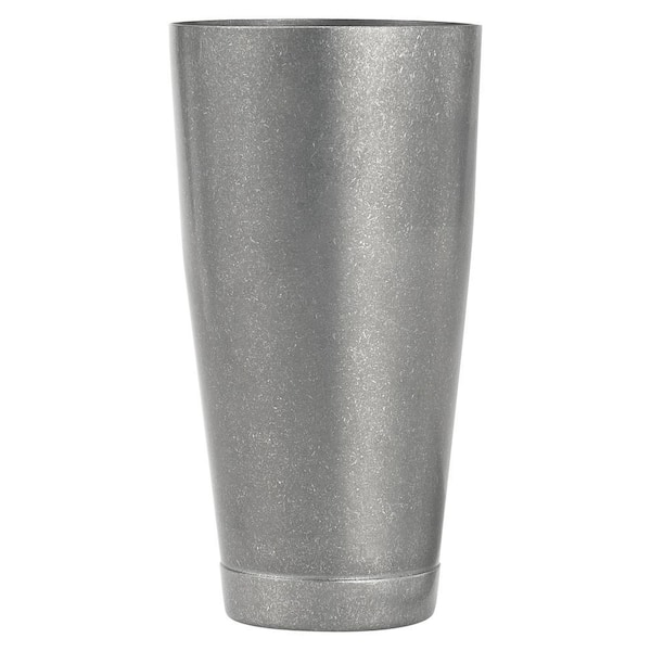 After 5, Shaker Cup, 20 oz, 3-1/2" dia. x 5-3/8"H, 18/8 SS, Crafted Steel Finish
