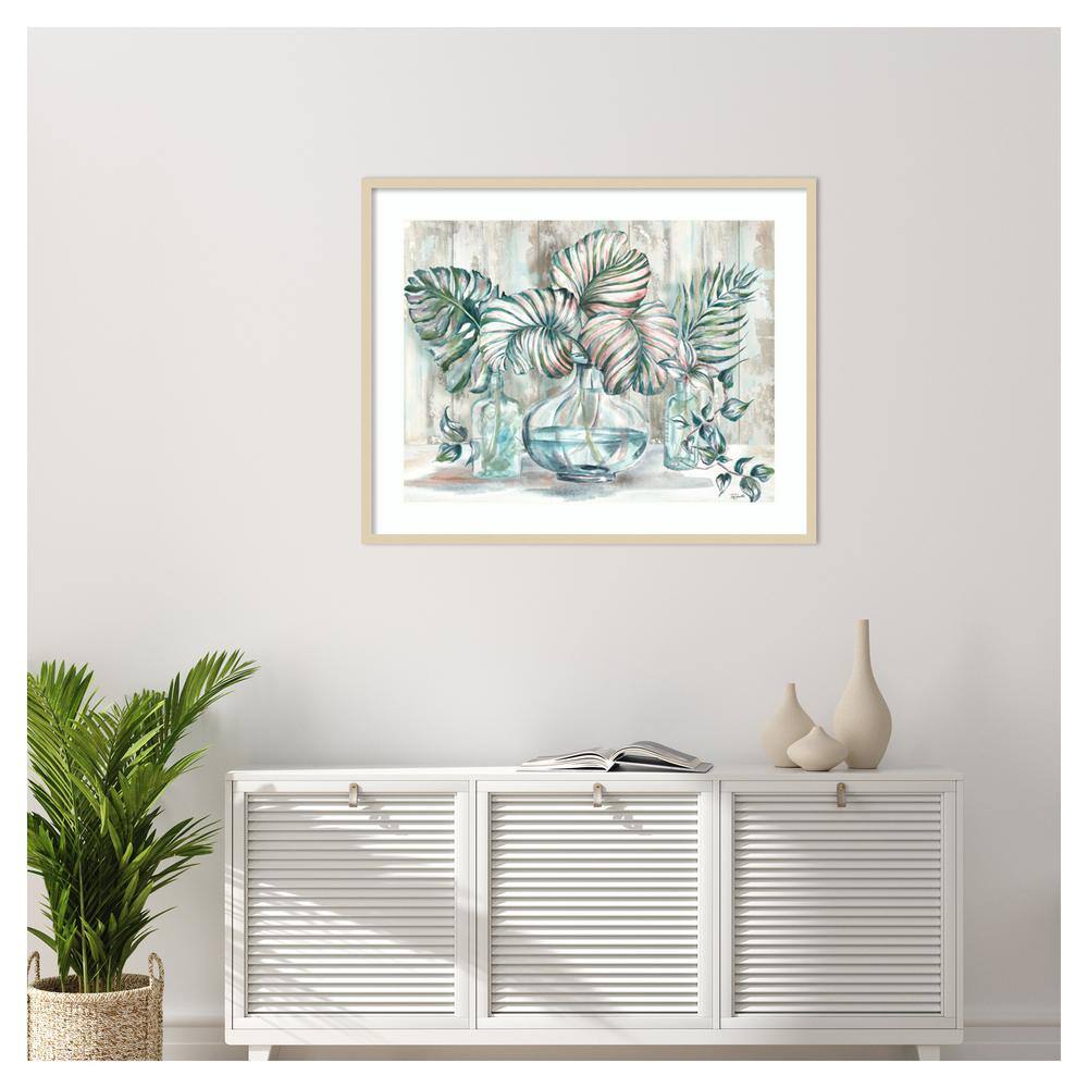 Island Tropics Still Life Framed Watercolor Botanical Print