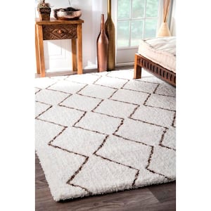 Corinth Moroccan Shag Natural 5 ft. x 7 ft. Area Rug