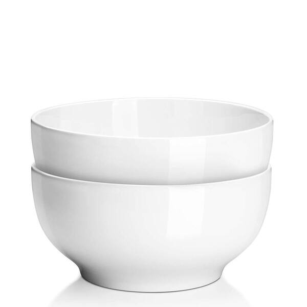 Anqtovp White White New Bone China Serving