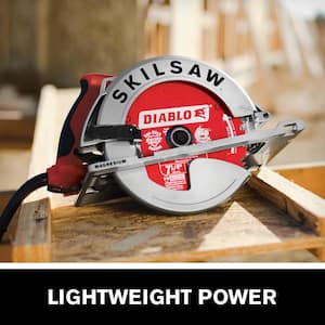 15 Amp Corded Electric 7-1/4 in. Magnesium SIDEWINDER Circular Saw with 24-Tooth Diablo Carbide Blade