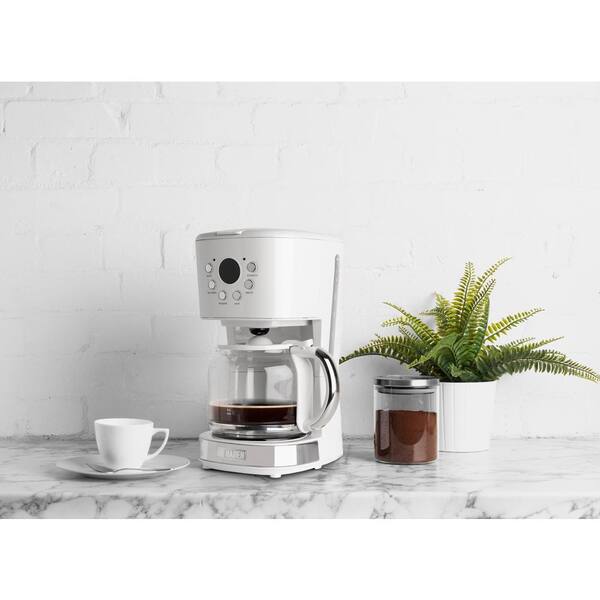 HADEN Heritage 12-Cup Ivory White Retro 