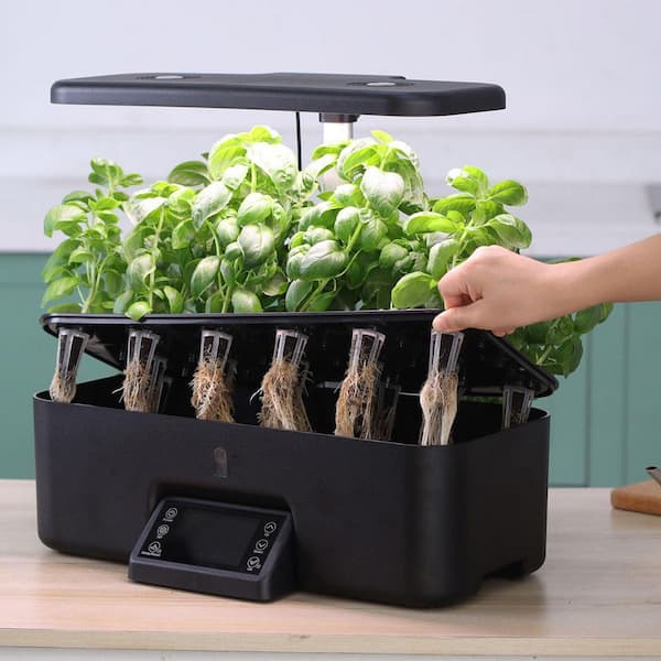 N/A 17 Pods Hydroponic Indoor Gardening System with Full Spectrum