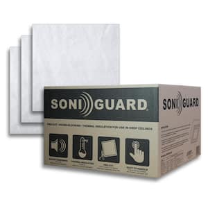 Soniguard 24 in. x 24 in. Drop Ceiling Acoustic/Thermal Insulation (Case of 24)