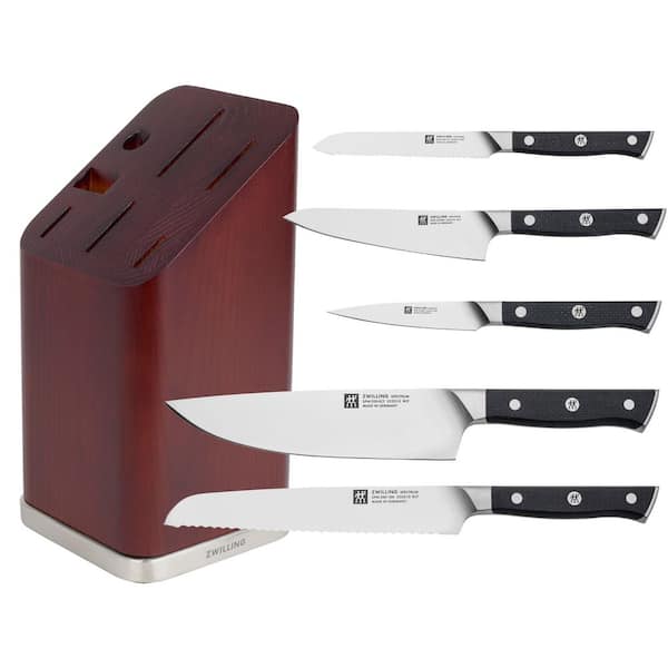 Spectrum 8-Pieces Knife Block Set - Ash