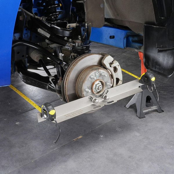 Wheel Alignment Tool, 2-Pack Toe Alignment Toe Plates, Stainless Steel Tool Plate, Toe Angle Accurate Measurement