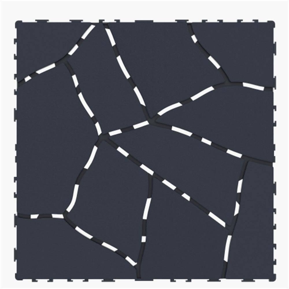 Quick Deck Tile, 1 ft. x 1 ft. All Weather Plastic Outdoor Waterproof Inter