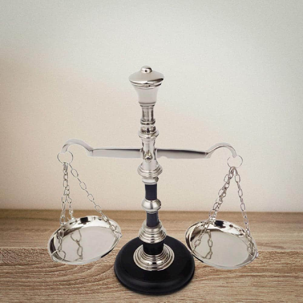 Vintage Style Metal Balance Scale, Decorative Antique Weight Balancing  Scale, Lawyer Scale of Justice, Jewelry Tower Tray, Farmhouse Candleholder