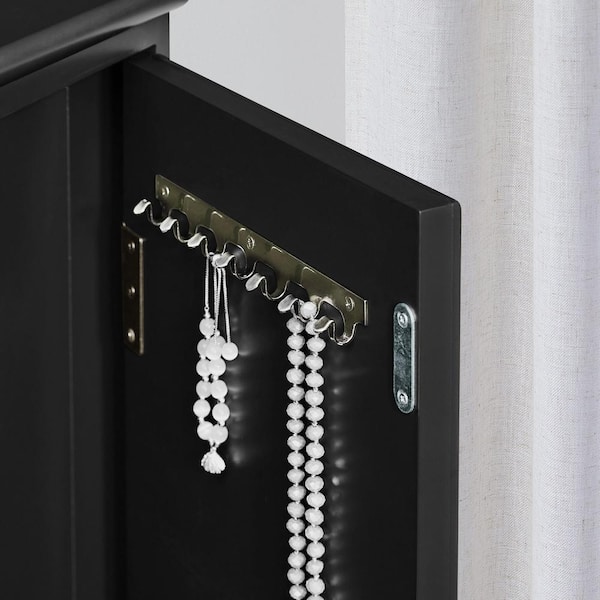 Home Decorators Knot Jewelry Box 6.25/"H x 13/"W x 9/"D Black MSRP $94.00