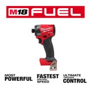 M18 FUEL 18V Lithium Ion Brushless Cordless 1/4 in. Hex Impact Driver with (1) 5.0 Ah, (1) 2.0 Ah Battery and Charger