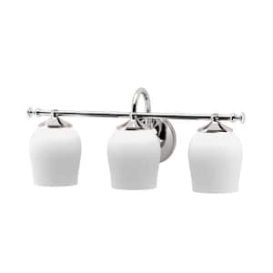 Tavern Triple Sconce in Polished Nickel