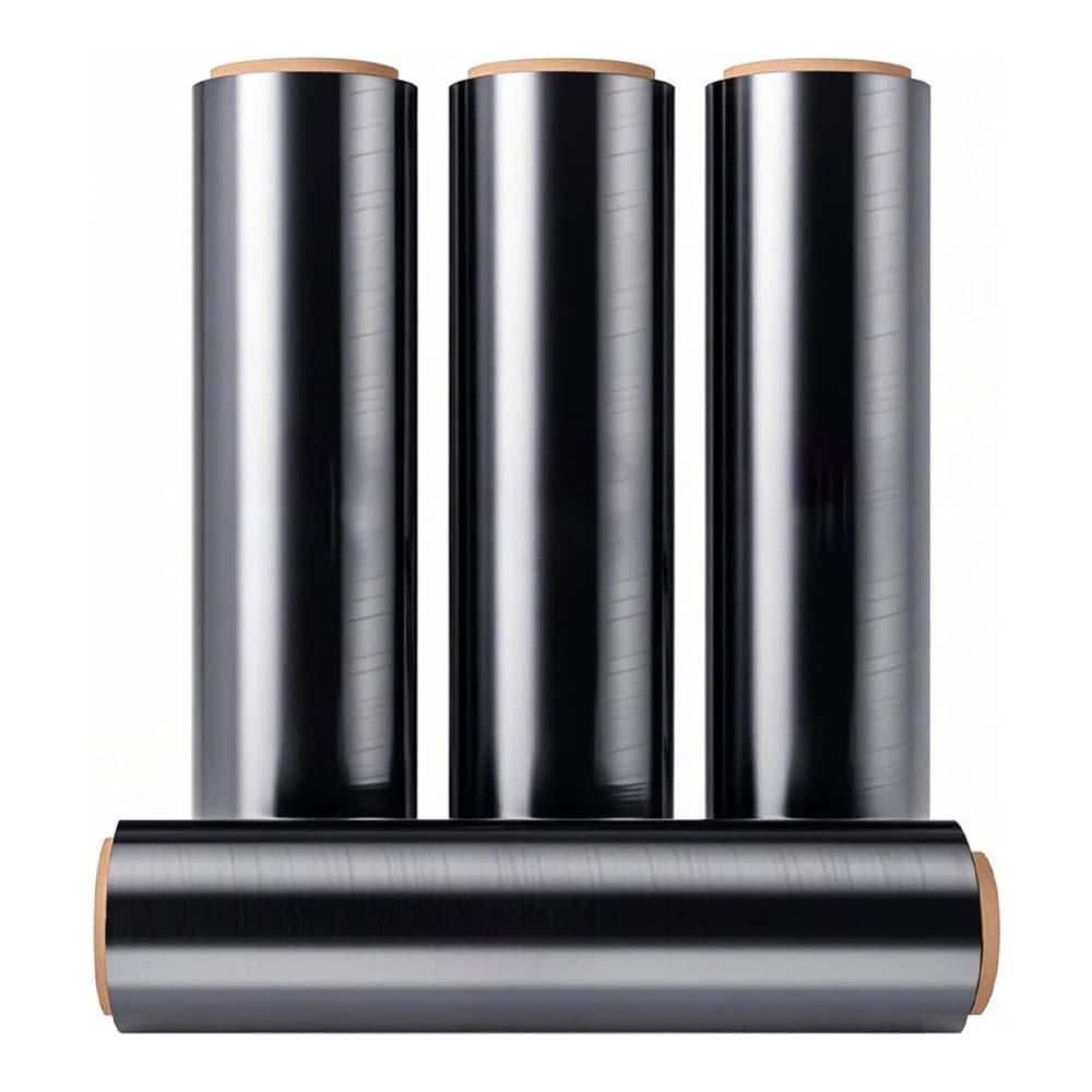 20.8 lb. Black Stretch Wrap Roll 18 in. x 1500 ft. Heavy Duty Industrial Strength 80-Gauge Shrink Film Ideal for Packing price history on PriceWatchPro
