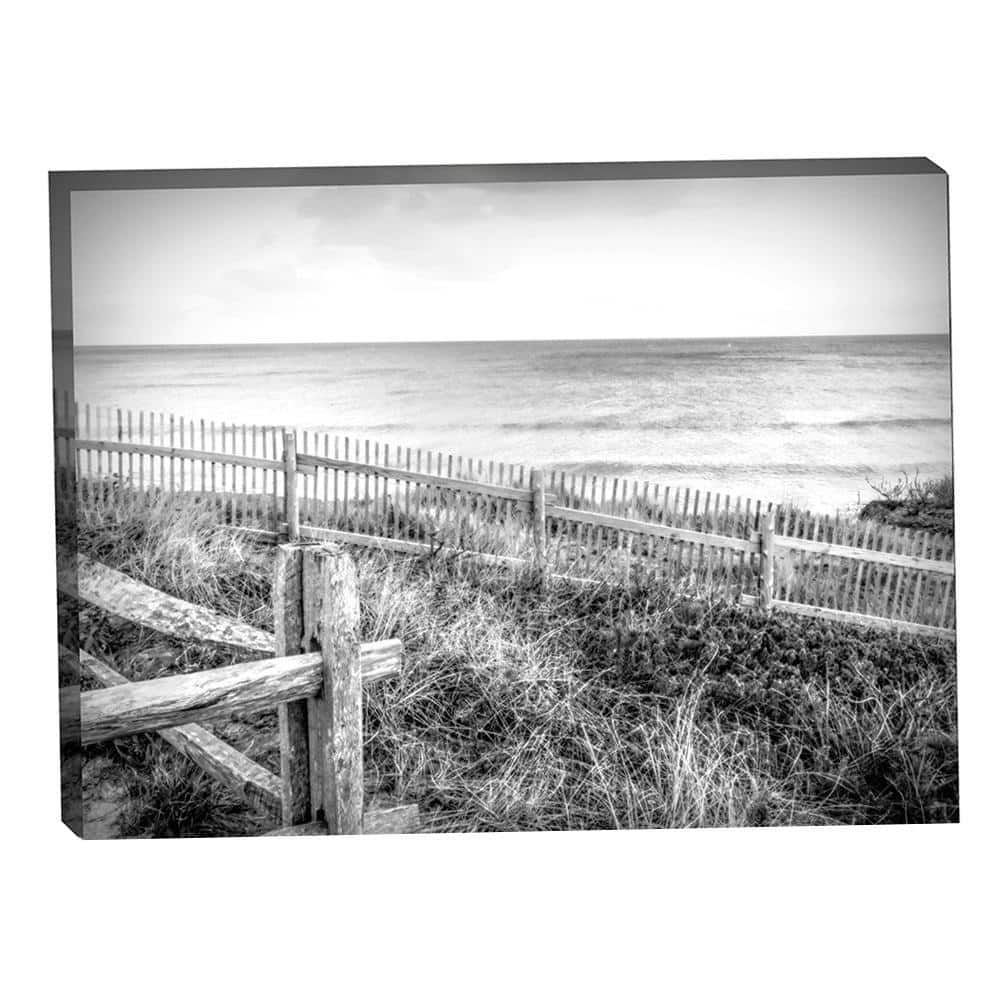 Nauset Light Beach Fences by Grotto Studios 1-Piece Unframed Graphic Print Abstract Poster Art Print 24 in. x 18 in. price history on PriceWatchPro