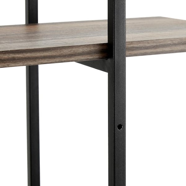 DANYA B Antigua Crossed Double Rectangle Shelf Unit GH21201 - The