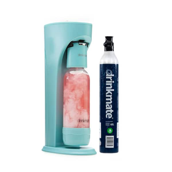 SodaStream Easy Water Bubble with CO2 Cylinder,1L PET Bottle (BPA Free),  Black