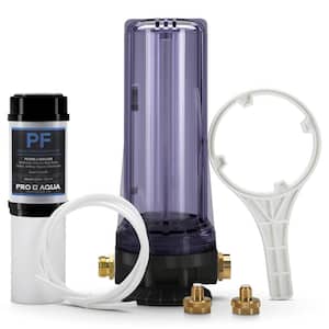 Premium Dual RV/Marine Water Softener Regeneration Kit and Water Filter, Reduces Bad Taste, Odor, Sediment, Chlorine