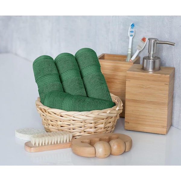 Hunter green on sale bath towels