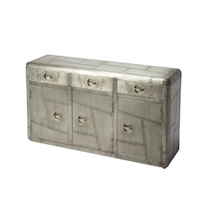 Mariana Gray Yeager Aviator Accent Cabinet