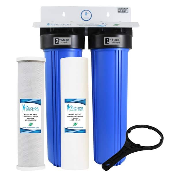 ANCHOR WATER FILTERS 2-Stage Whole House Water Filtration System