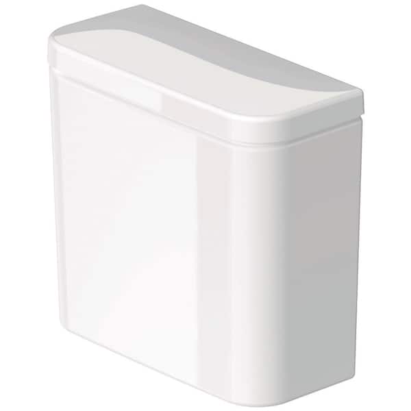 Duravit 1.28 GPF Single Flush Toilet Tank Only in White