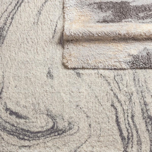 Jaipur Living Windsor Gray/Cream 6x8 ft. Abstract Polypropylene