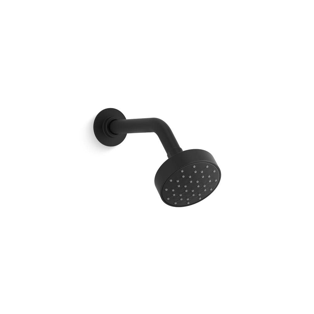 KOHLER Awaken 1Spray Patterns 3.6 in. Wall Mount Fixed Shower Head in