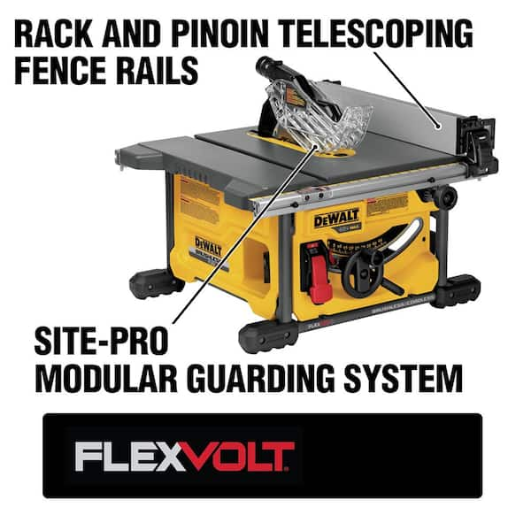 Dewalt 60v best sale table saw review