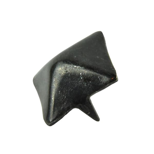 arteferro 3/4 in. x 3/4 in. Square Forged Dual Nail Points Raw Door Stud