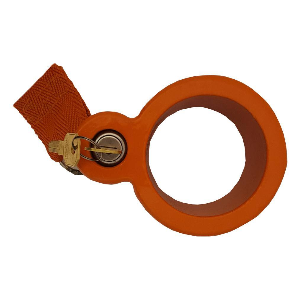 1/2 in. Thick Cast Steel King Pin Lock Keyed Alike