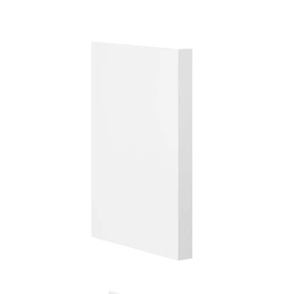 Hampton Bay Denver White Paint 3x34.5x24 in. End Panel