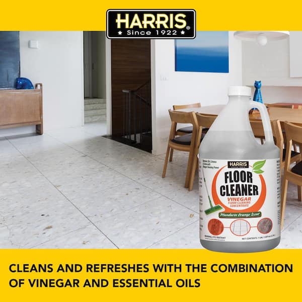 Floor Cleaning with Household Vinegar