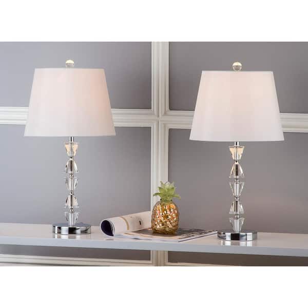 Clear Crystal Prism Table Lamp, Glass Prism Table Lamp Shade