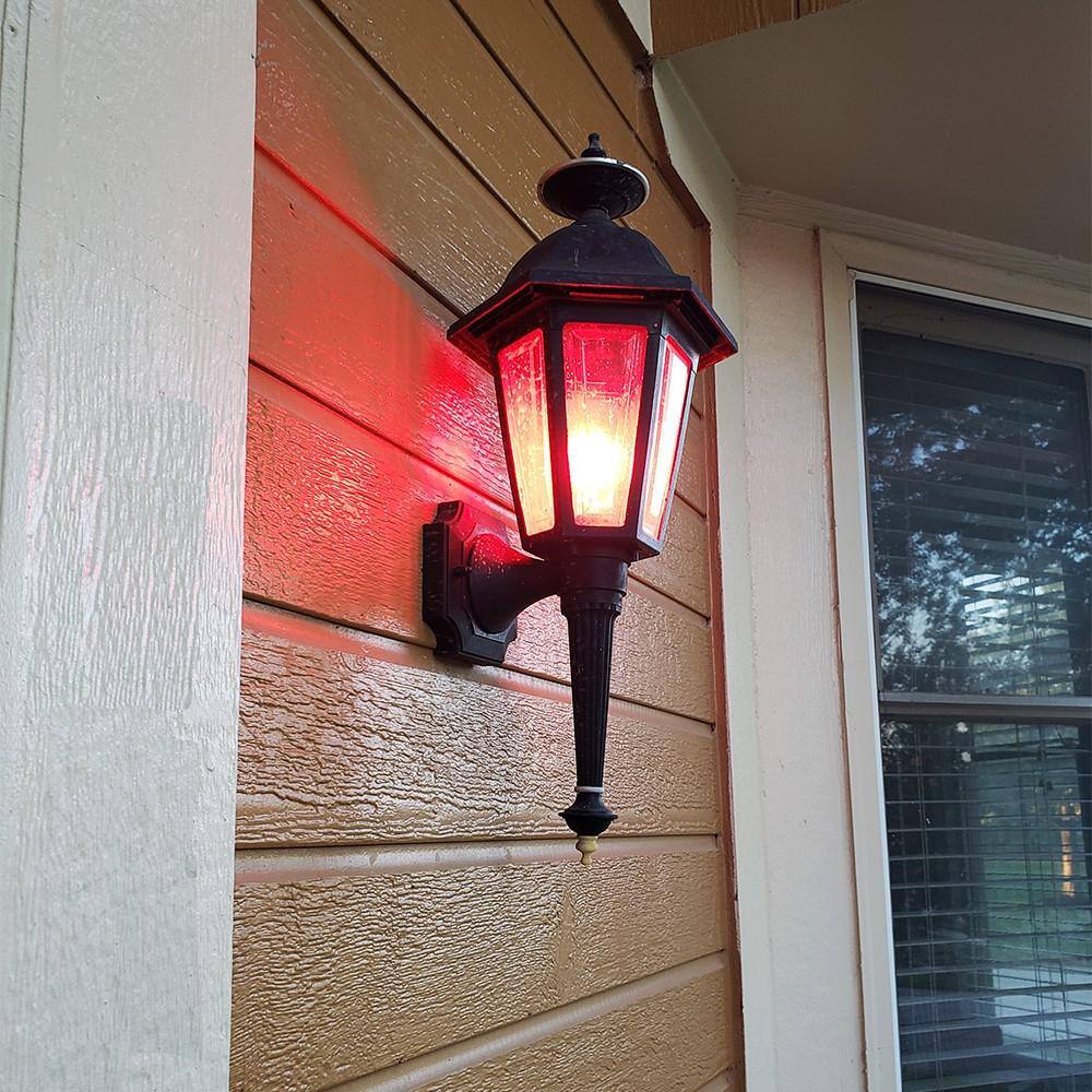 Red Clear Glass Dimmable Filament LED Bulb 4.5W