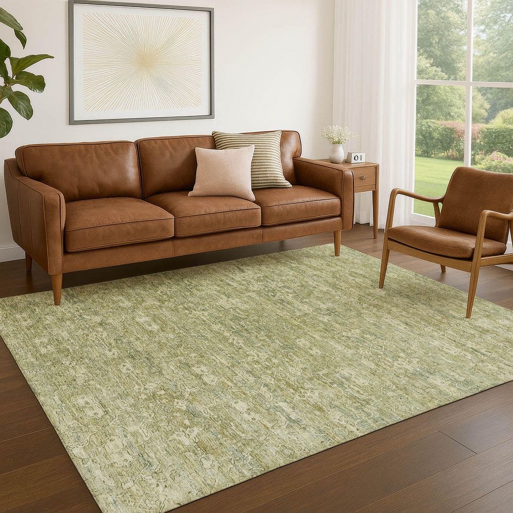 Chantille Machine Washable Indoor/Outdoor Abstract ACN2324 Sage 10 ft. x 14 ft. Area Rug price history on PriceWatchPro
