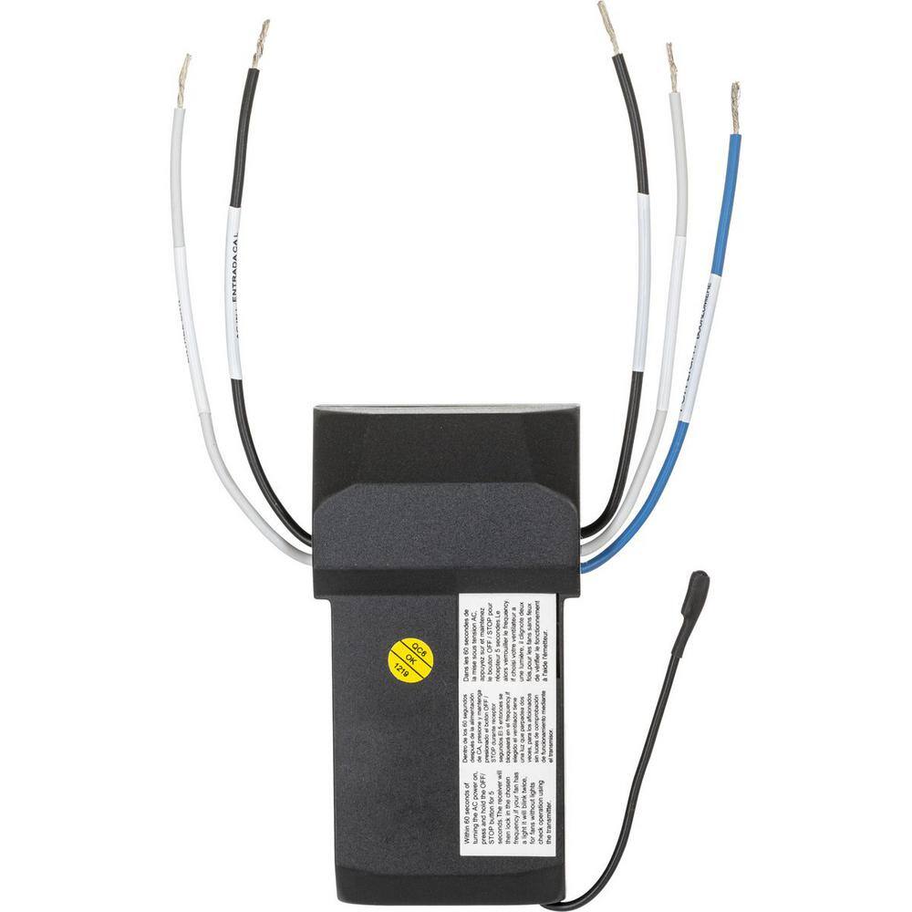 Black Universal WiFi Remote Control for Ceiling Fans