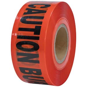 3 in. x 1000 ft. Barricade and Warning Tape