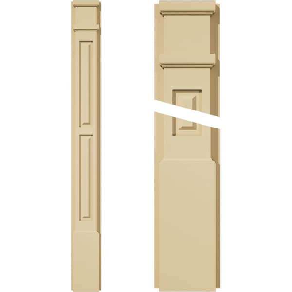 Ekena Millwork 2 in. D x 5 in. W x 48 in. L Primed Polyurethane Pilaster 1- Pack