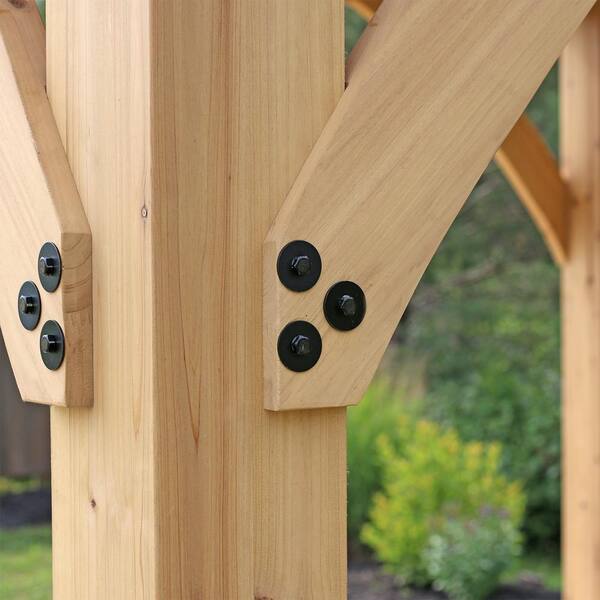 12 ft. Meridian Cedar Gazebo with 